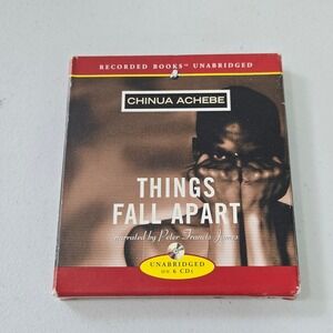 Things Fall Apart Chinua Achebe Unabridged Audiobook 6 CDs Recorded Books 01502